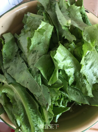 白灼凤尾菜的做法步骤：1