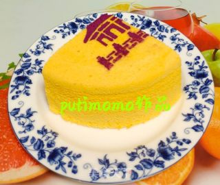 南瓜泥米粉蒸蛋糕的做法步骤：20