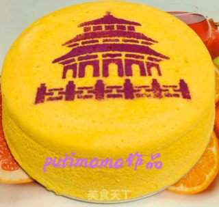南瓜泥米粉蒸蛋糕的做法步骤：19