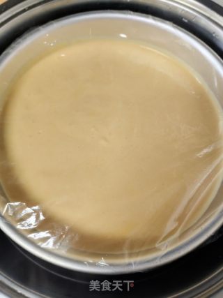 南瓜泥米粉蒸蛋糕的做法步骤：16