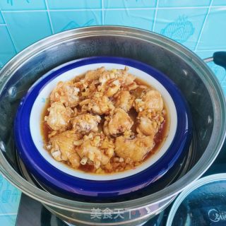 蒜香蒸鸡翅的做法步骤：9