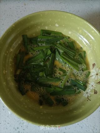 韭菜炒鸡蛋的做法步骤：3