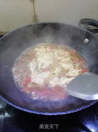 西红柿酸辣汤的做法步骤：3