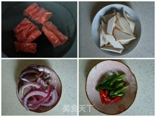 肥牛杏鲍菇的做法步骤：2