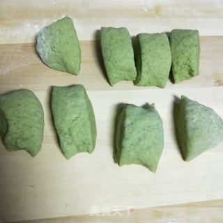 艾草馒头的做法步骤：13