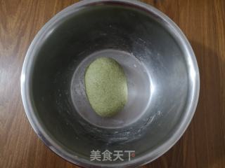 艾蒿荞麦剪刀面的做法步骤：3