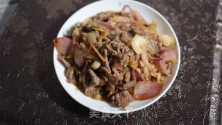 洋葱炒牛肉的做法步骤：6