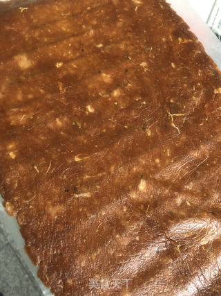 黑胡椒猪肉脯的做法步骤：5