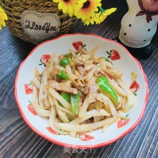 五花肉炒白菜帮的做法步骤：15