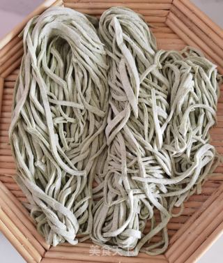 艾叶手工面的做法步骤：10