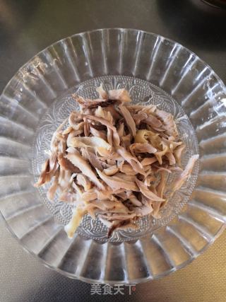 凉拌鸡腿肉的做法步骤：4