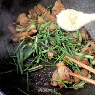豉香薤白回锅肉的做法步骤：14