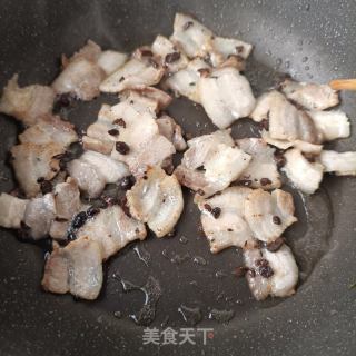 豉香薤白回锅肉的做法步骤：9