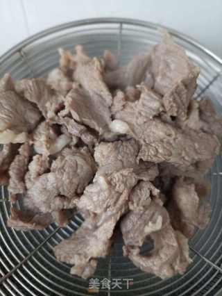 香菜拌驴肉的做法步骤：16