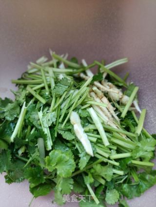 香菜拌驴肉的做法步骤：9