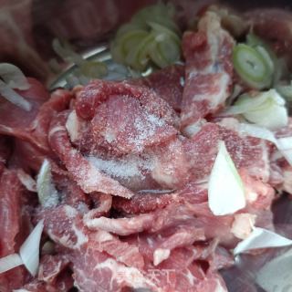 香菜拌驴肉的做法步骤：5