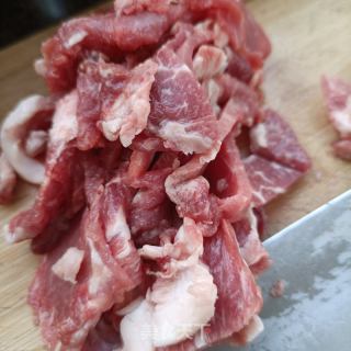 香菜拌驴肉的做法步骤：2