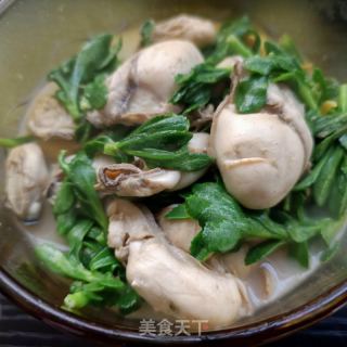 养心菜炒生蚝的做法步骤：9