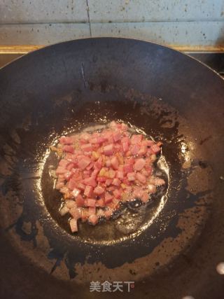 菜花炒腊肉的做法步骤：5