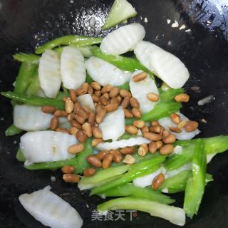 西芹炒山药的做法步骤：11