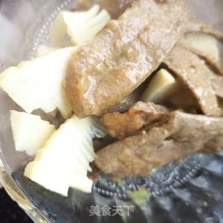 竹笋炒猪肝的做法步骤：11