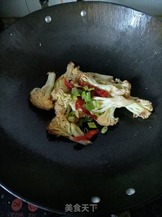 干煸菜花的做法步骤：6