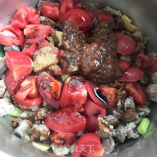 番茄炖牛肉的做法步骤：6