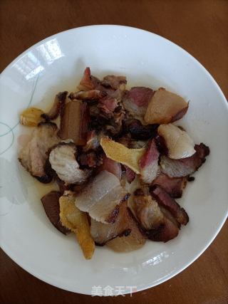 腊肉炒春笋的做法步骤：7