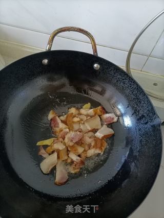 腊肉炒春笋的做法步骤：5