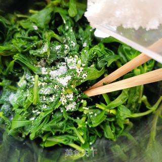 花生拌山麻楂菜的做法步骤：10