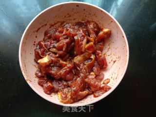 千张豆芽炒肉的做法步骤：2