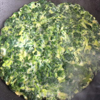 荠菜炒鸡蛋的做法步骤：5
