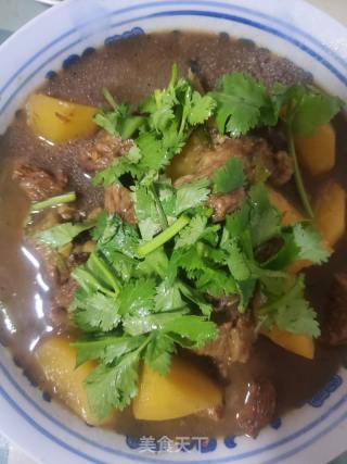 土豆炖牛肉的做法步骤：9