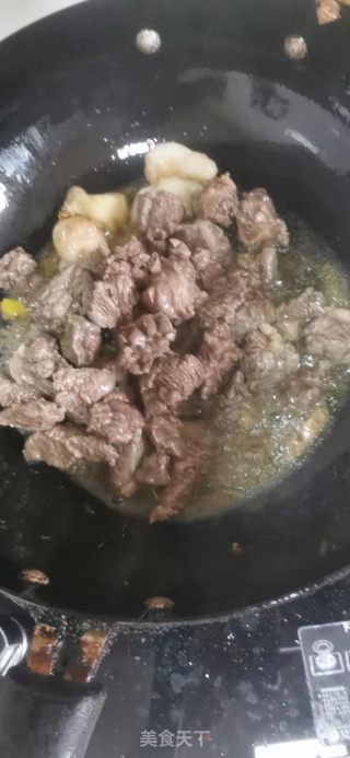 萝卜烧牛肉的做法步骤：4