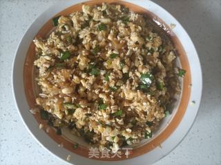 素馅豆芽煎饺的做法步骤：15