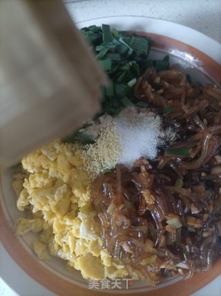 素馅豆芽煎饺的做法步骤：14