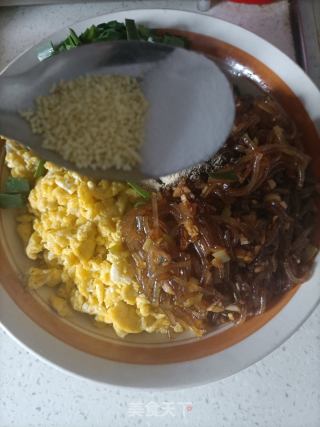 素馅豆芽煎饺的做法步骤：13