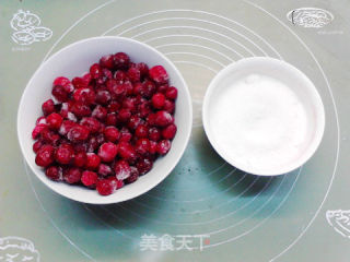 蔓越莓果酱的做法步骤：1