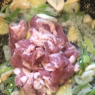 土豆炖豆角的做法步骤：6