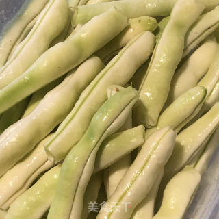 土豆炖豆角的做法步骤：3