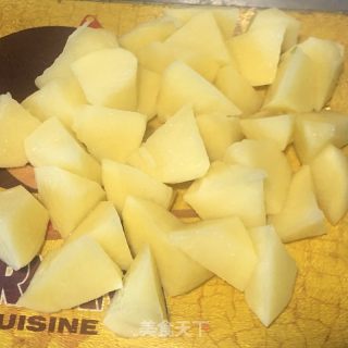 土豆炖豆角的做法步骤：2