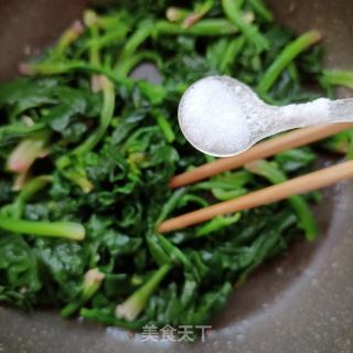 菠菜拌麻椒鸡的做法步骤：8