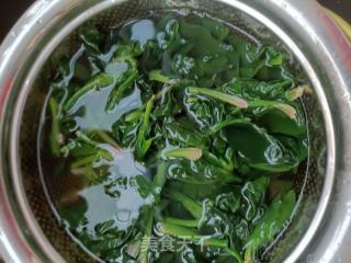 菠菜拌麻椒鸡的做法步骤：6