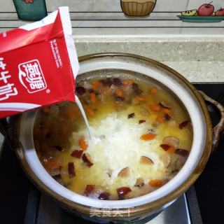 红枣牛奶炖雪燕的做法步骤：8