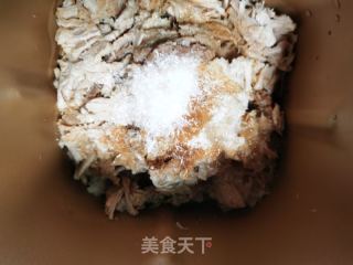 面包机制作肉松的做法步骤：3