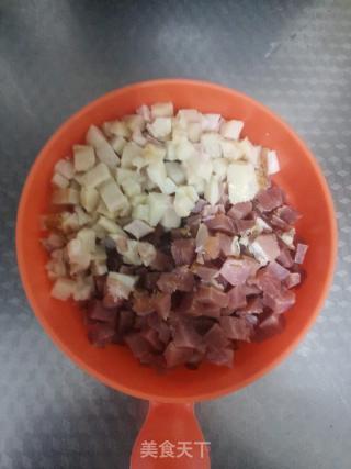 蒜苔炒腊肉的做法步骤：3