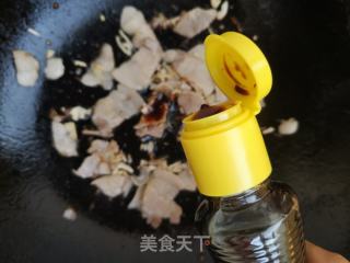 杏鲍菇尖椒炒肉的做法步骤：5