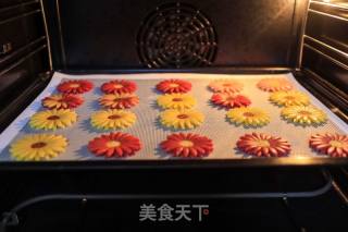 口感酥香0添加的雏菊饼干的做法步骤：14