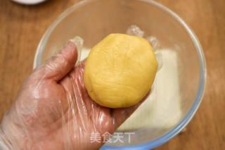 口感酥香0添加的雏菊饼干的做法步骤：6