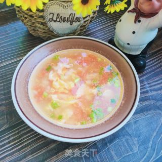 山药西红柿蛋汤的做法步骤：11